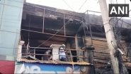 Haryana: Fire Breaks Out in Several Shops at Hansi Gate in Bhiwani, Short Circuit Suspected
