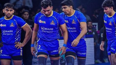 Pro Kabaddi League 2025 Live Streaming Free Online: How to Watch Tamil Thalaivas vs U Mumba PKL 12 Match on Mobile and TV Channel Telecast