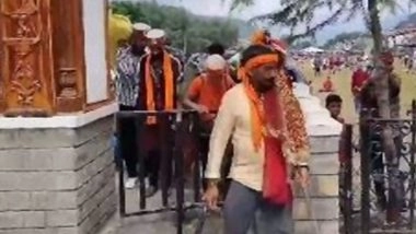 Himachal Pradesh Monsoon Fury: Manimahesh Yatra Suspended Amid Heavy Rain, Landslide