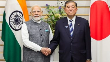 India-Japan Annual Summit 2025: PM Narendra Modi and His Japanese Counterpart Shigeru Ishiba Condemn Pahalgam Terror Attack; Call for Concerted Action Against LeT, JeM