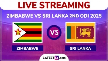 Zimbabwe vs Sri Lanka Live Streaming Online, 2nd ODI 2025: How To Watch ZIM vs SL Cricket Match Free Live Telecast on TV?
