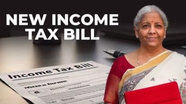 New Income Tax Bill 2025 Passed in Parliament: Lok Sabha Passes 2 Key Tax Bills Amid Opposition Protest Over SIR Drive; Both Houses Adjourned for the Day