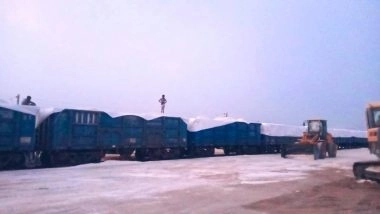 ‘New Avenues for Salt Industry’: Indian Railways Flags Off First Industrial Salt-Loaded Rake From Sanosara to Dahej