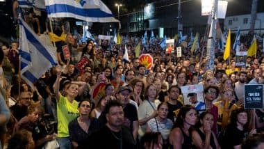 Thousands of Israelis Protest, Demand Deal for Hostages in Gaza
