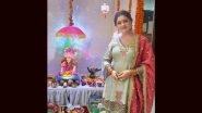 Ganesh Chaturthi 2025: Rashmi Desai Welcomes Lord Ganesha at Home, Shares Details of Preparations for Eco-Friendly Festivities