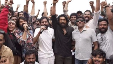 ‘Peddi’: Ram Charan Shoots Grand Song With 1000 Dancers in Mysore, Choreographed by Jani Master (Watch Video)