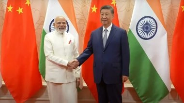 SCO Summit 2025: PM Narendra Modi, Xi Jinping Underline Need to Proceed From Political, Strategic Direction to Reduce Bilateral Trade Deficit, Says MEA