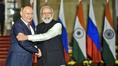 Vladimir Putin India Visit: ‘Russian President To Visit India on December 4 to 5 for Annual Summit With PM Narendra Modi’, Confirms MEA