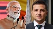 Russia-Ukraine Conflict: PM Narendra Modi, President Volodymyr Zelenskyy Discuss Peace Efforts Ahead of SCO Summit
