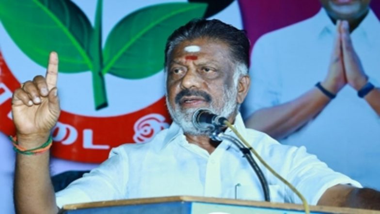 BJP Reaches Out to Expelled AIADMK Leader O Panneerselvam Amid NDA Tensions in Tamil Nadu