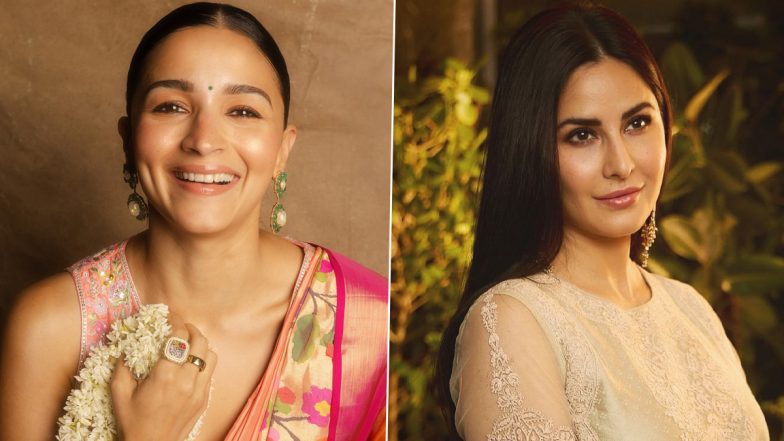Ganesh Chaturthi 2025: Alia Bhatt, Katrina Kaif Send Heartfelt Festive Wishes to Fans (View Pics)