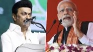 Tamil Nadu: CM MK Stalin Writes to PM Narendra Modi, Seeks Reconsideration of Metro Rail Projects for Coimbatore and Madurai