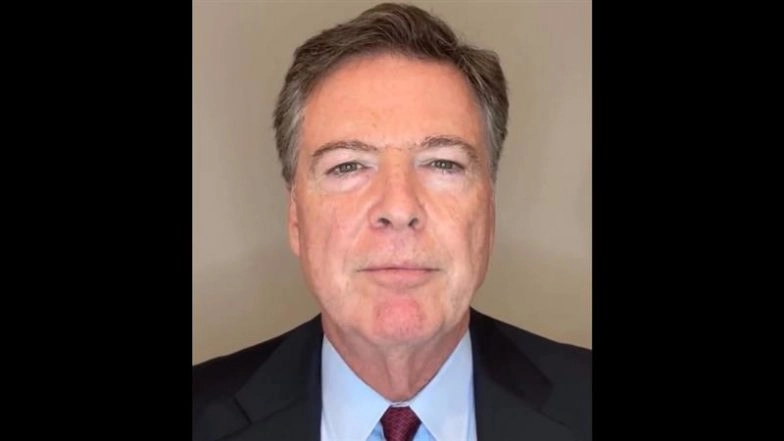 ‘We Will Not Live on Our Knees’: Former FBI Director James Comey Denies Allegations After Indictment on False Statements and Obstruction, Declares Innocence (Watch Video)