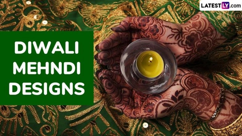 Diwali 2025 Mehndi Designs: From Arabic Henna Patterns To Full-Hand Indian Mehendi Design Images, Amp Up Traditional Style Game During Deepawali (Watch Videos)