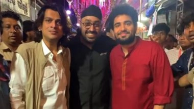 ‘Habitat Todne Wale Ke Saath Seedha?’: Samay Raina and Balraj Singh Ghai Spotted With Shiv Sena’s Rahool Kanal at Mumbai’s Lalbaugcha Raja for Ganpati Darshan; Netizens React (Watch Video)