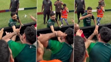 'India Se Badla Lena Hai' Fan Tells Haris Rauf After Pakistan Booked Place in Asia Cup 2025 Final With Win Over Bangladesh (Watch Video)