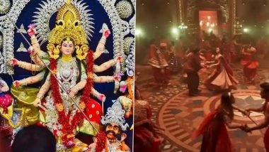 Navratri 2025 Dandiya Song of the Day: Kartik Aaryan and Kiara Advani’s ‘Sun Sajni’ From ‘SatyaPrem Ki Katha’ Should Be on Your Garba Playlist (Watch Video)