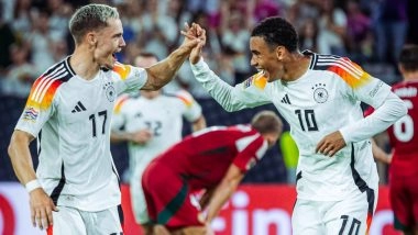 Germany vs Northern Ireland FIFA World Cup 2026 European Qualifiers Live Streaming Online: Get Free Live Telecast of GER vs NIR Football Match in IST