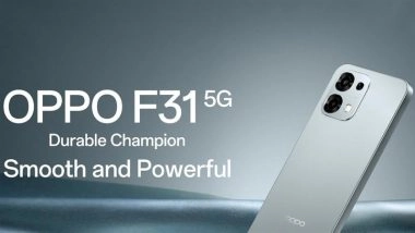 OPPO F31 5G Price in India, Specifications and Features Revealed as OPPO Unveils F31 Series
