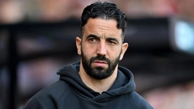 Manchester United Head Coach Ruben Amorim Reacts After Manchester Derby Defeat Against Manchester City, Says ‘You Can Change the Man’ (Watch Video)