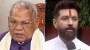 Bihar Assembly Elections 2025: HAM Patron Jitan Ram Manjhi Hits Out at LJP Chief Chirag Paswan Over Seat-Sharing Ahead of State Polls