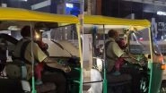 Bengaluru: Auto Rickshaw Driver Holds Baby While Driving Through Traffic, Heartwarming Video Goes Viral