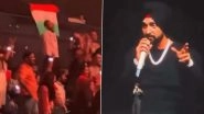 Diljit Dosanjh Takes a Dig at India-Pakistan Asia Cup 2025 Match As He REACTS to &lsquo;Sardaar Ji 3&rsquo; Controversy at Malaysia Concert, Singer-Actor Reveals the Reason Behind His Silence (Watch Video)