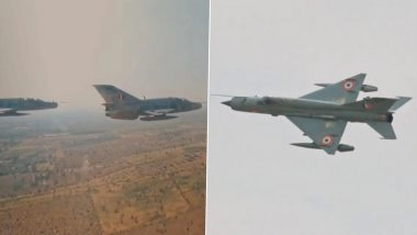 ‘Warhorse That Carried Pride of Nation Into Skies’: IAF to Retire MiG-21 on September 26, Honouring Six Decades of Distinguished Service (Watch Video)