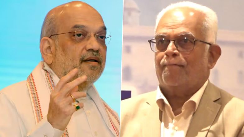 ‘Read the Judgment Before Speaking on It’: NDIA Bloc’s Vice-Presidential Candidate Sudershan Reddy Retorts to Amit Shah’s ‘Naxalism’ Comment