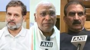 Mahila Congress Foundation Day 2025: Rahul Gandhi, Party President Mallikarjun Kharge, Himachal Pradesh CM Sukhwinder Singh Sukhu Extend Greetings