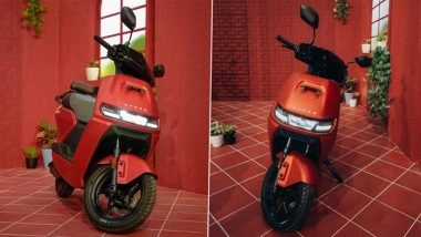 Ather Rizta Electric Scooter Now Available in New Terracotta Red Colour With Dual-Tone and Mono-Tone Options