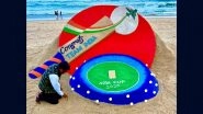 IND vs PAK, Asia Cup 2025 Final Sand Art: Sudarsan Pattnaik Creates Sand Art at Puri Beach To Congratulate Team India on Victory Over Pakistan (See Pic and Video)