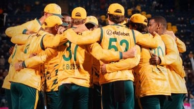 South Africa Beat England By 14 Runs in ENG vs SA 1st T20I 2025; Donovan Ferreira and Bowlers Shine As Proteas Clinch Rain-Truncated Thriller To Take 1-0 Lead