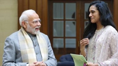 Narendra Modi Birthday Wishes: PV Sindhu Extends Warm Wishes to Indian Prime Minister As He Turns 75, Says ‘I Began Winning When Modiji Became Prime Minister’