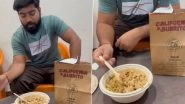 Greater Noida: Man Receives Chicken Instead of Mushroom Rice From Zomato, Says Religious Sentiments Hurt; Video Surfaces