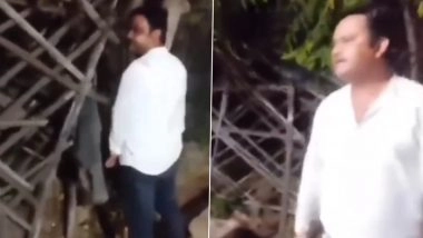 ‘Keep Your Daughter Inside the House at Night’: Gwalior Man Threatens Street Vendor With Gun After Being Stopped From Urinating on Road, Video Goes Viral