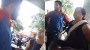 Lucknow: Woman Slaps Pizza Delivery Agent, Demands INR 30,000 for Damage Over Alleged Road Rage in Uttar Pradesh; Video Goes Viral