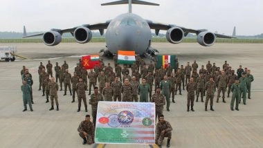 Alaska: Indian Army Contingent Touches Down at Fort Wainwright in US for 21st Edition of ‘Yudh Abhyas 2025’ (See Pic)