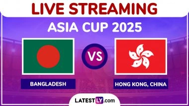 Bangladesh vs Hong Kong, China, Asia Cup 2025 Free Live Streaming Online: How To Watch BAN vs HKC T20I Cricket Match Live Telecast on TV in India?