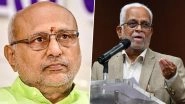 Vice Presidential Election 2025 to Be Held Today: Stage Set for VP Polls; NDA, Opposition Parties Hold Meetings