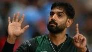 IND vs PAK, Asia Cup 2025: Pakistan&rsquo;s Haris Rauf Makes Controversial Gesture, Draws Flak From India Fans (Watch Video)