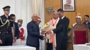 Justice M Sundar Takes Oath As 10th Chief Justice of Manipur High Court (Watch Video)