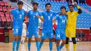 India Men&rsquo;s Futsal Team Create History With First-Ever International Win, Team in Blue Beat Mongolia 3&ndash;0 in AFC Futsal Asian Cup 2026 Qualifiers