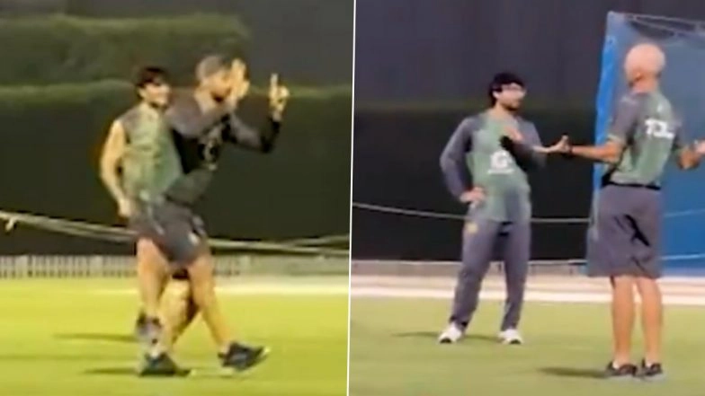Pakistan Players Shout '6-0' During Practice Session Ahead of IND vs PAK Asia Cup 2025 Super 4 Match, Video Goes Viral