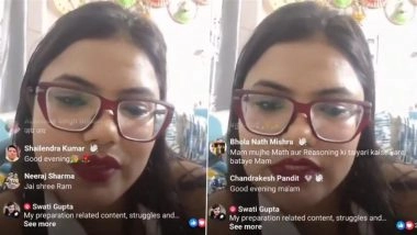 ‘Become My Top Fan First’: UP PCS Officer Swati Gupta During Facebook Live Asks Followers To Share Posts for 30 Days To Meet Her; Video Goes Viral