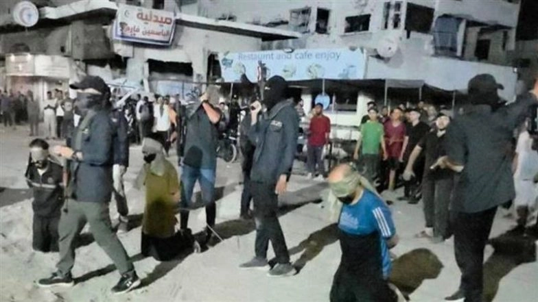 Hamas Kills 3 Palestinians in Gaza for ‘Collaborating’ With Israel, Disturbing Video of Public Execution in Front of Cheering Crowd Emerges: Report
