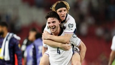 Serbia 0–5 England FIFA World Cup 2026 European Qualifiers: Noni Madueke, Ezri Konsa Score Maiden Goals As Three Lions Thrash Eagles (Watch Goal Video Highlights)
