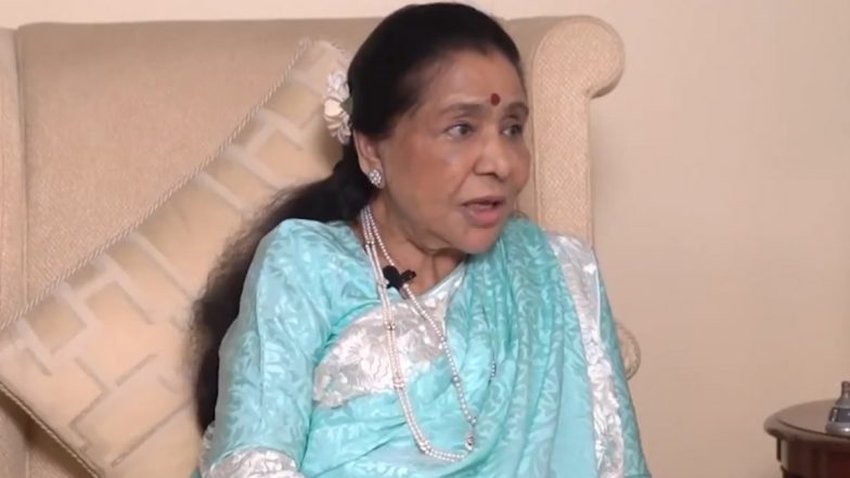 Asha Bhosle Dies: Legendary Singer’s Son Anand Bhosle Says Last Respects To Be Paid at Residence in Lower Parel, Followed by Last Rites at Shivaji Park