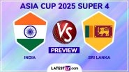 When is IND vs SL Asia Cup 2025 Super 4 Match? What is The H2H Record? Who Are The Key Players? Read India vs Sri Lanka Match Preview