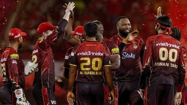 Trinbago Knight Riders Win CPL 2025; Nicholas Pooran and Co Beat Guyana Amazon Warriors in Final by Three Wickets To Claim Record Fifth Caribbean Premier League Title